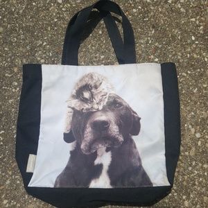 Rachael Hale Small Tote Bag Cat Dog Love GUC